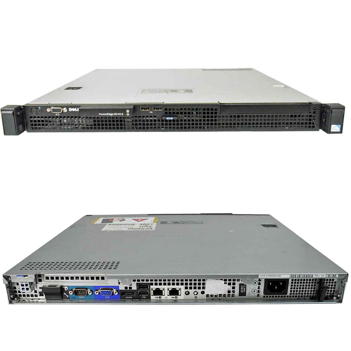 Dell PowerEdge R210 II Server E3-1270 V2 3.5 GHz 32GB RAM PC3 Dell PowerEdge R210 II Server i3-3240 3.40GHz 4GB RAM NO HDD H200