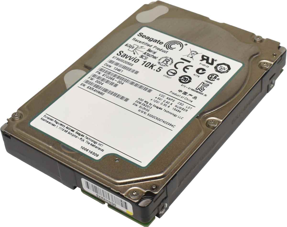 Seagate 600GB 2.5" 10K 6G SAS HDD Festplatte ST9600205SS 9TG066-004