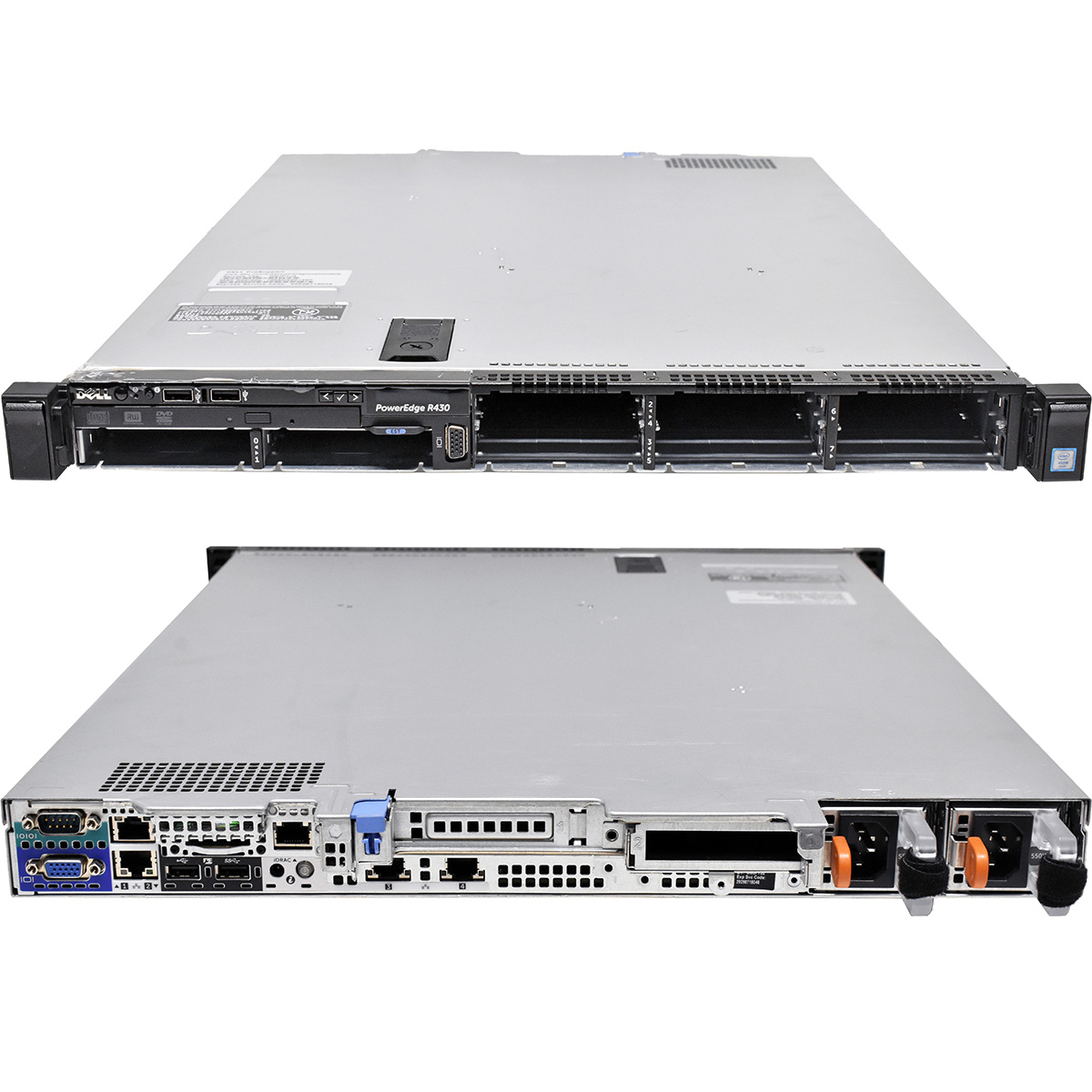Dell PowerEdge R430 Server 1x E5-2620 v4 2.1GHz 32GB DDR4 RAM 8x SFF 2,5 PERC H330 mini