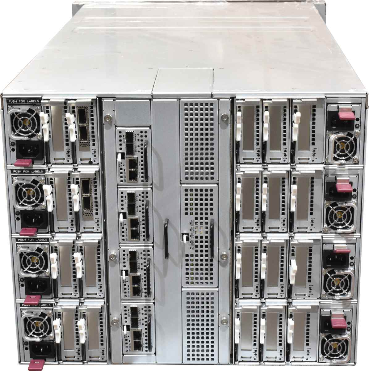Bull Sequana S800 Blade System Chassis 4x MGMT Module 2x CX414A 40/56GbE Card 8x PSU 4x Blade ATOS Bull Sequana S800 Blade System Chassis 8xPlatinum 8163 256GB RAM 4x MGMT Module 2x CX414A 40/56GbE Card 8x PSU 4x Blade
