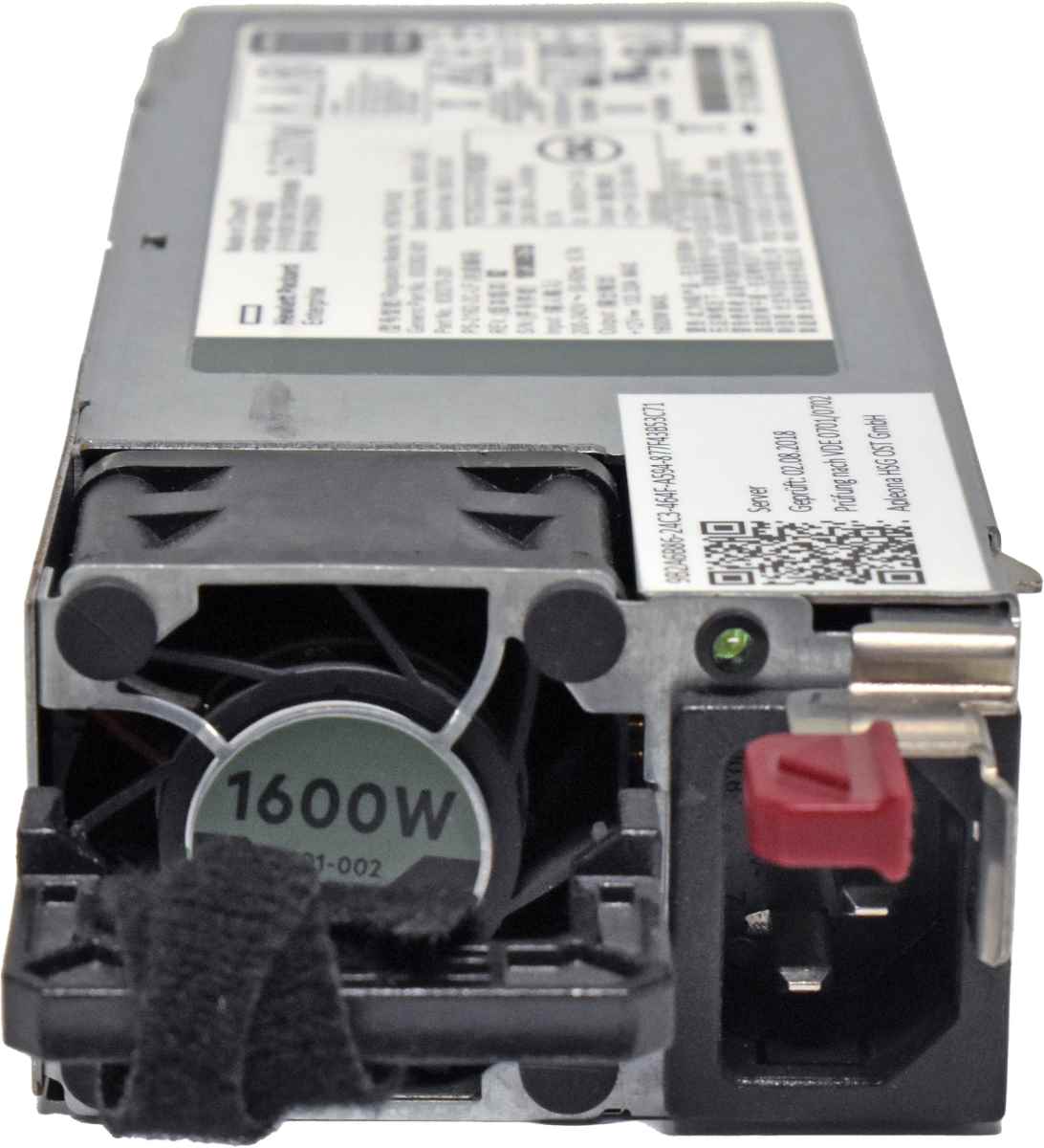 HP DL360/380 Gen10 Power Supply 830270-201 Netzteil 1600W HSTNS-PL62 863373-001