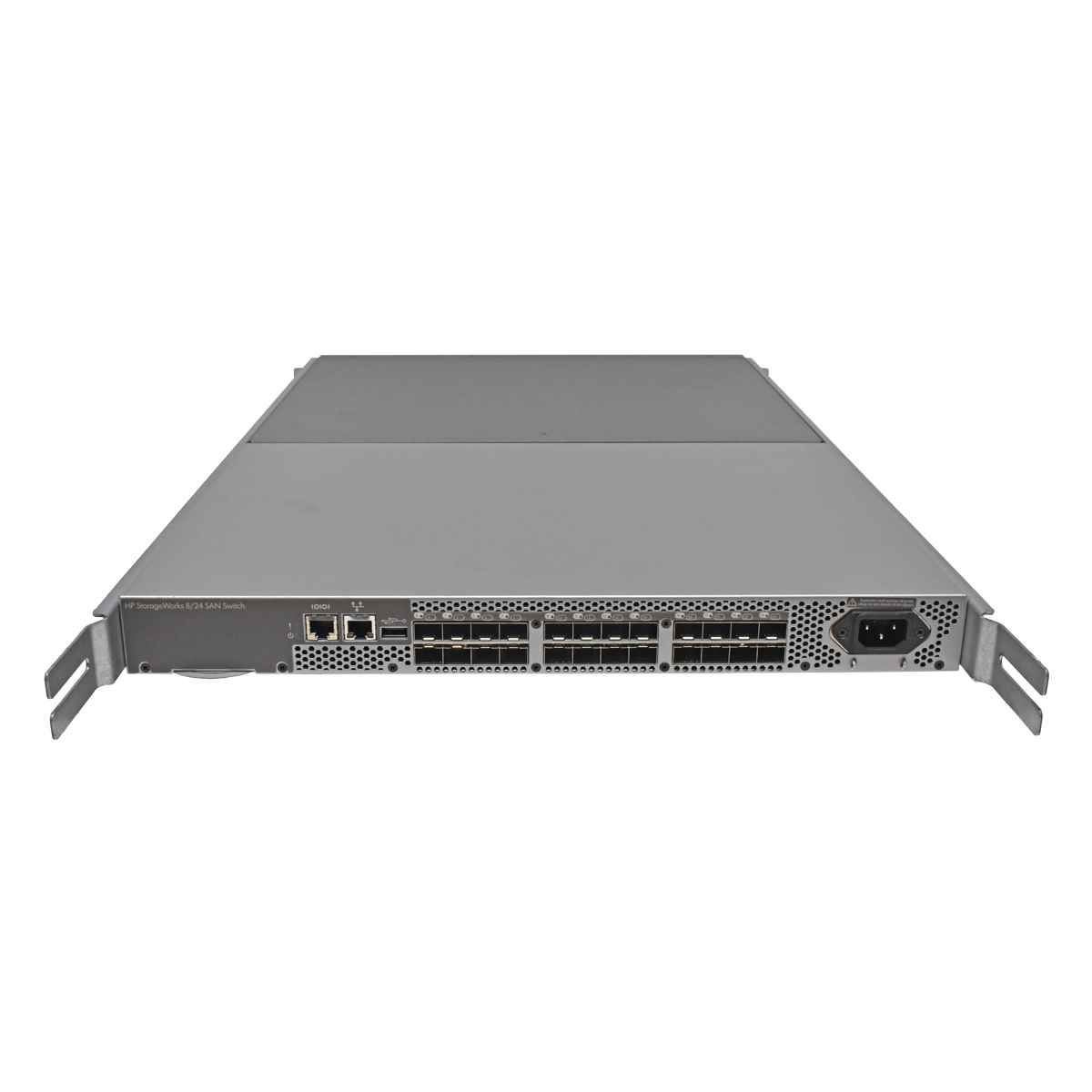HP StorageWorks 8/8 HSTNM-N019 AM867C 24-Port 8G SFP+ FC SAN Switch 8 act. Ports +8 Mini GBICs