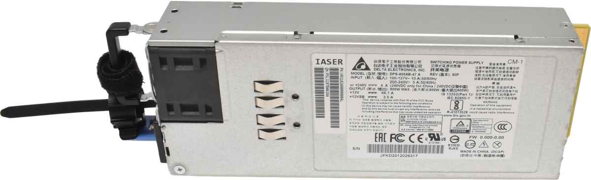 Delta Electronics Power Supply / Netzeil 800W DPS-800AB-47 A Delta Electronics Power Supply / Netzeil 800W DPS-800AB-47 A