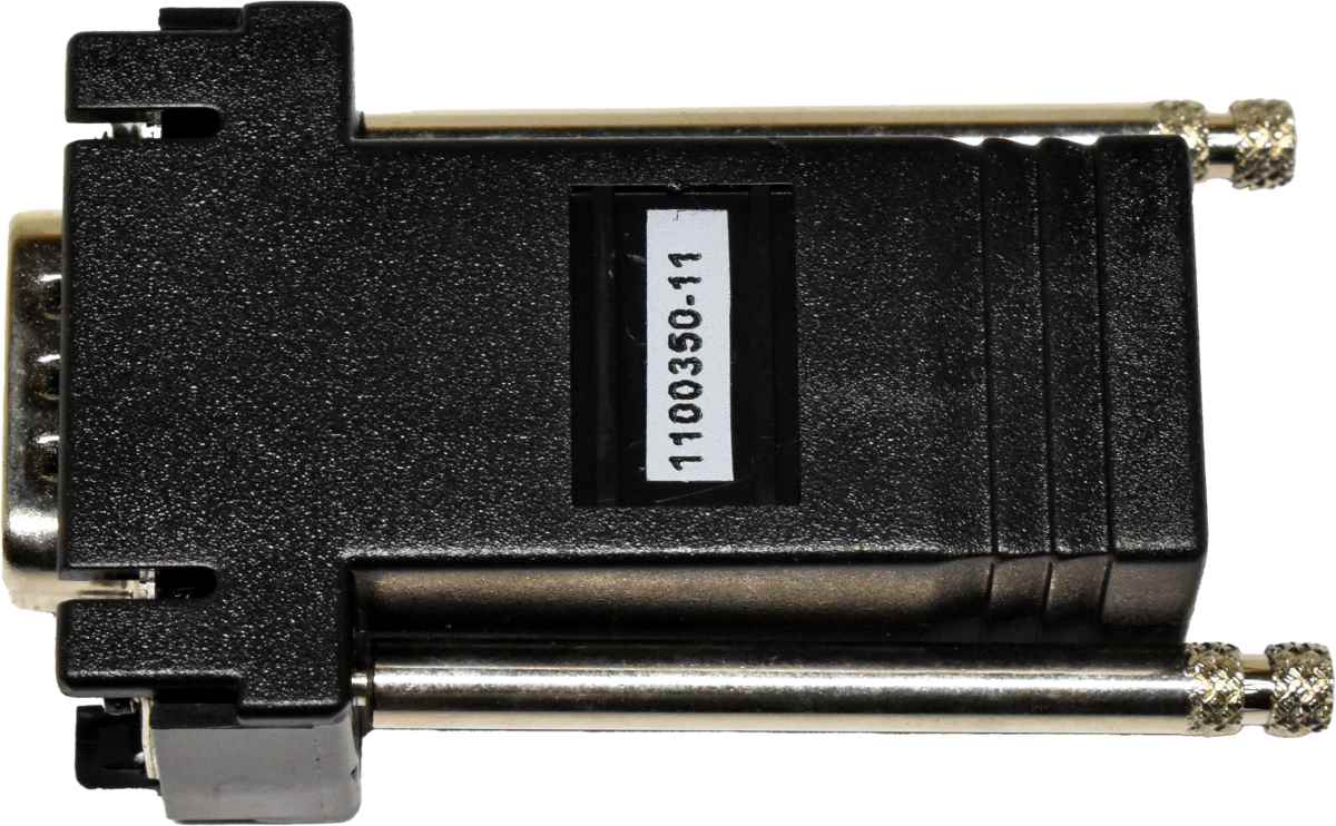 Perle IOLAN SCSC DBA0023C 04007210 1100350-11 DCE Adapter with SUN/Cisco pinout DB-9M - RJ-45F