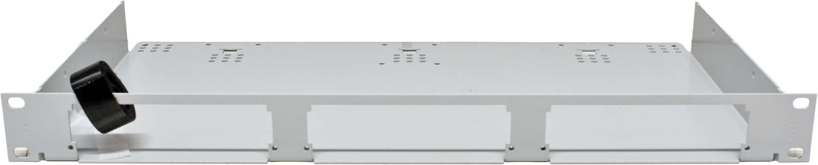 R&M 804258 1HE Modularpanel 36 3x7TE grau leer +Srew Set NEW NEU