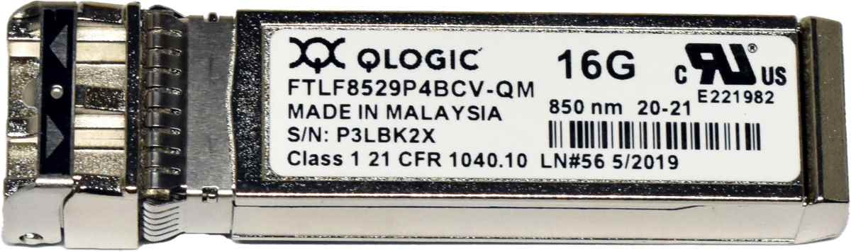 Qlogic FTLF8529P4BCV-QM/L 850nm MMF 100m Duplex LC 16G SFP+ Transceiver Module
