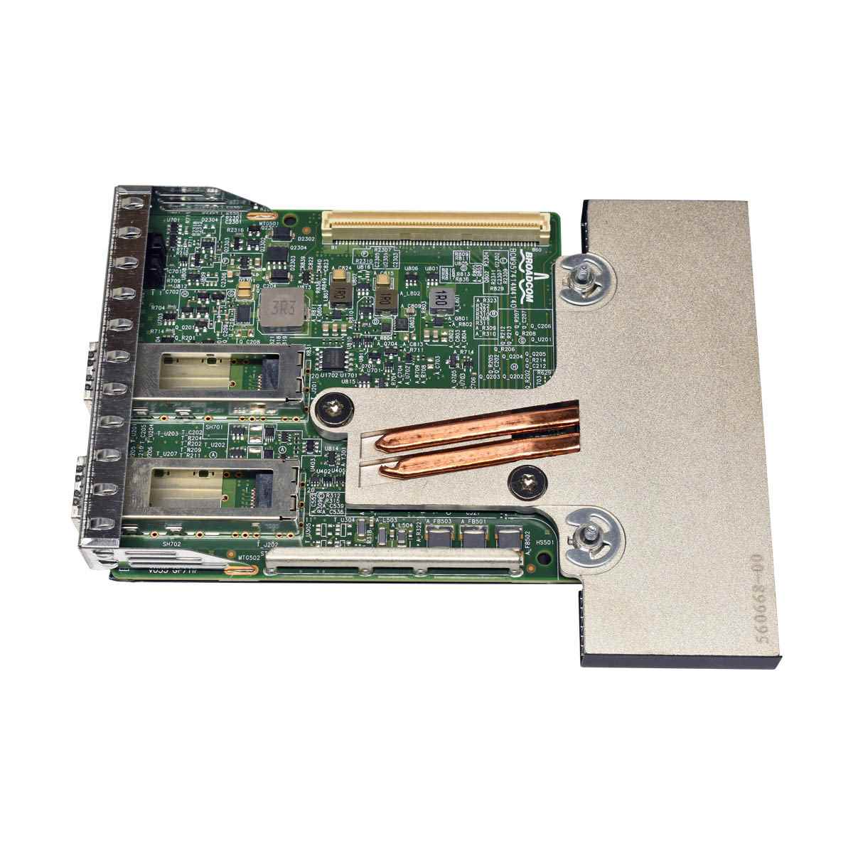 Dell Broadcom 57414 25 GHz Dual Port Fiber rNDC 0RH2PJ BCM957414M4140DDT Network Daughter Card NEW