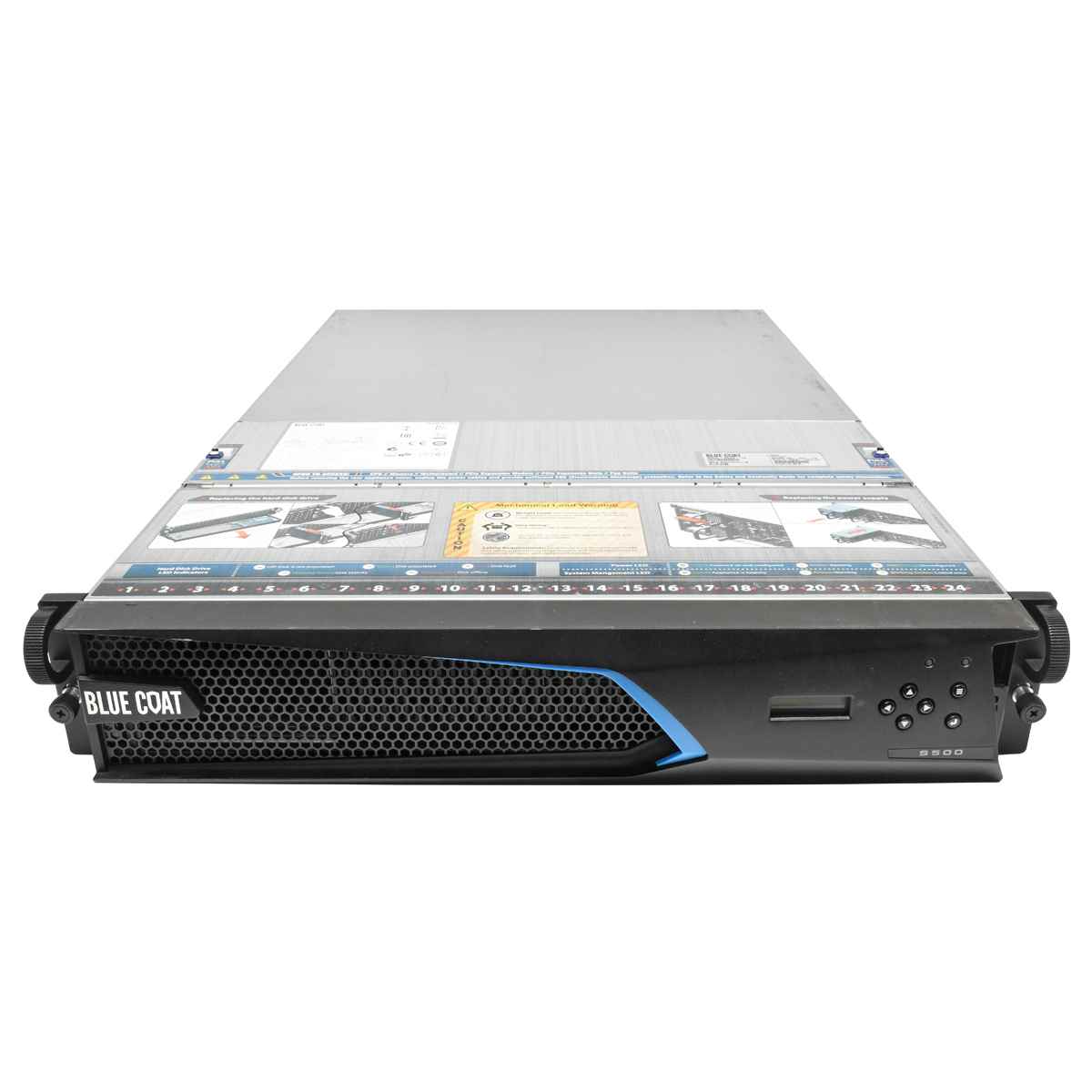 Blue Coat ProxySG ProxyAV S500 Complete Web System 24x SFF no CPU no RAM no HDD Blue Coat ProxySG ProxyAV S500 Complete Web System 24x SFF no CPU no RAM no HDD