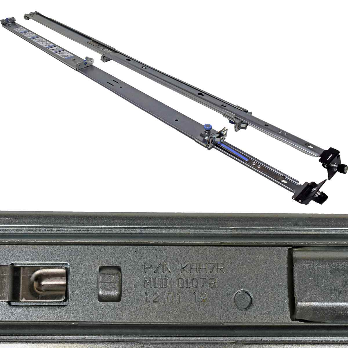 DELL KHH7R EMC 1U Rackmount Rails Kit for Switch S4048-ON S5248F-ON Z9100-ON DELL KHH7R EMC 1U Rackmount Rails Kit for Switch S4048-ON S5248F-ON Z9100-ON