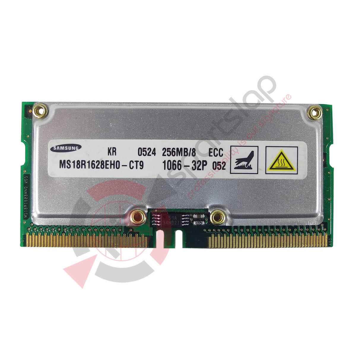 Samsung MS18R1628EH0-CT9 256MB/8 160-Pin 1066MHz RDRAM SORIMM Memory Module Samsung MS18R1628EH0-CT9 256MB/8 160-Pin 1066MHz RDRAM SORIMM Memory Module