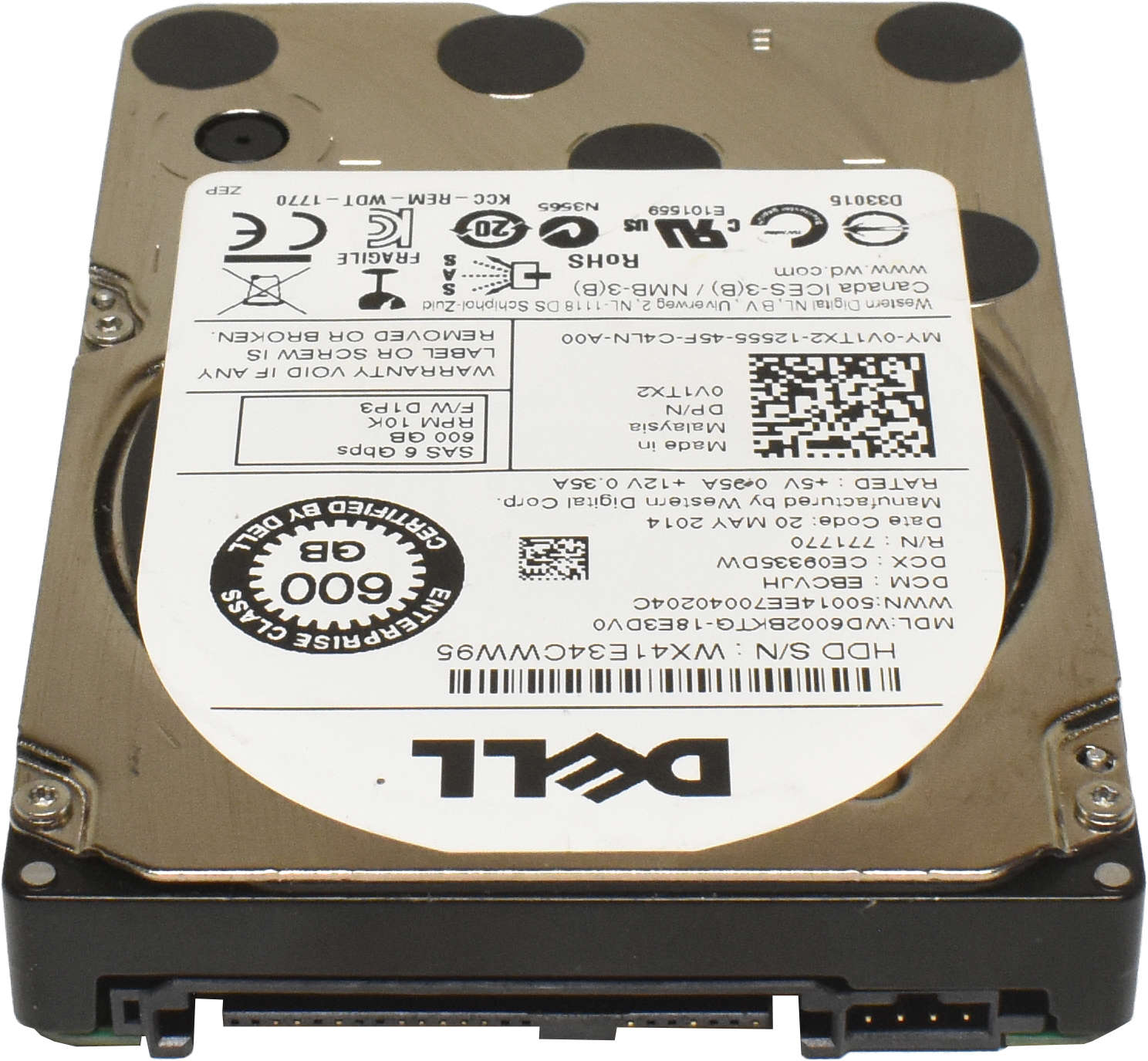 Dell-600GB-2-5-10K-6G-SAS-HDD-Festplatte-WD6002BKT-003.jpg Dell 600GB 2.5" 10K 6G SAS HDD Festplatte WD6002BKTG-18E3DV0 0V1TX2
