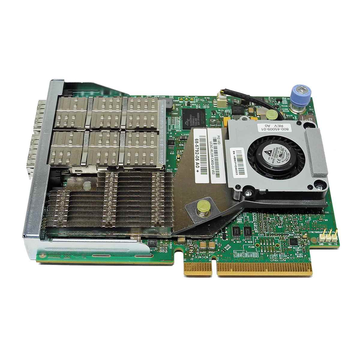 Cisco UCS VIC 1387 Dual-Port 40Gb FCoE PCIe x8 Network Adapter 68-5792-05 73-17793-05 Cisco UCS VIC 1387 Dual-Port 40Gb FCoE PCIe x8 Network Adapter 68-5792-05 73-17793-05