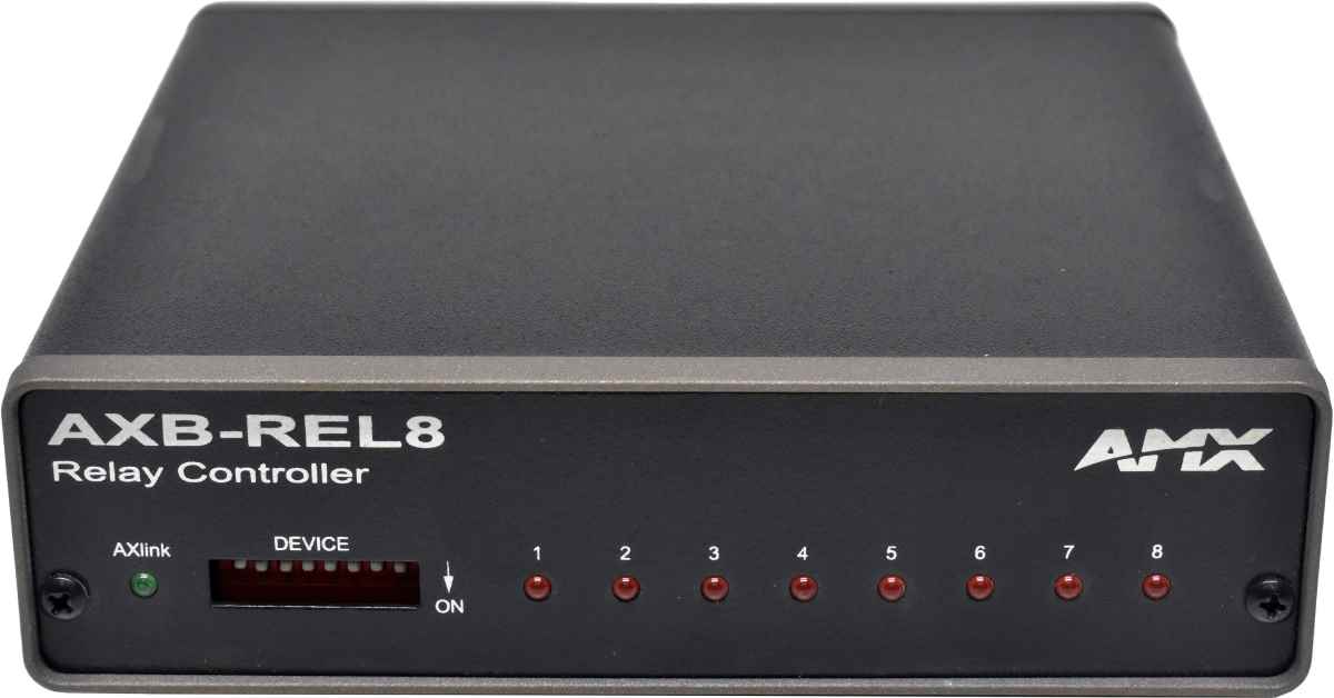 AMX AXB-REL8 8-Relay Contacts Relay Controller
