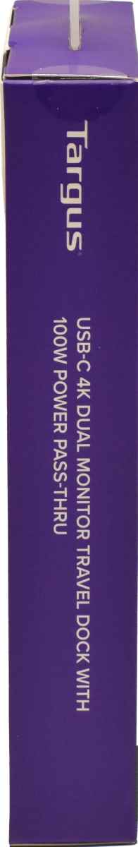 Targus DOCK423EU Portable USB-C Travel Hub for Dual 4k Monitor 100W Passthrough NEU