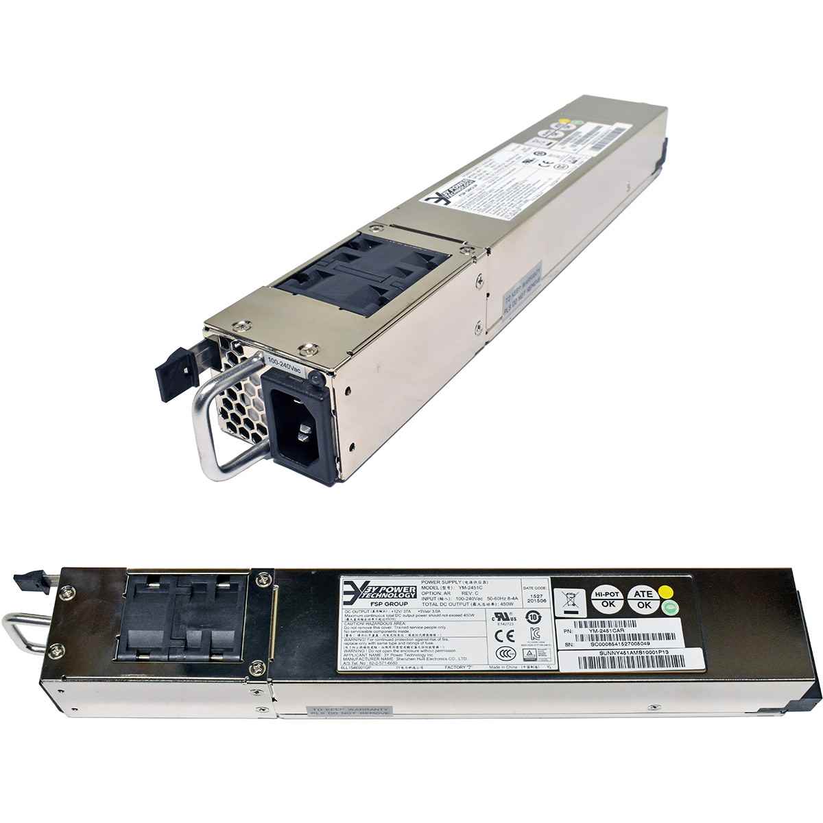 Citrix NetScaler 450W Netzteil Power Supply YM-2451C YM-2451CAR Citrix NetScaler 450W Netzteil Power Supply YM-2451C YM-2451CAR