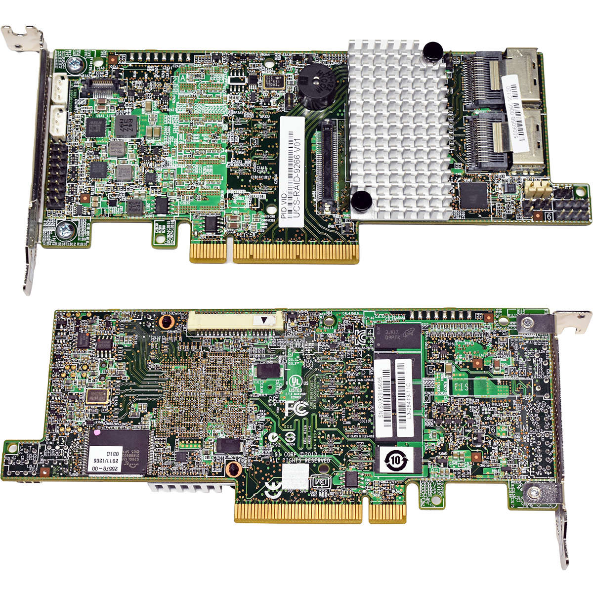 Cisco-LSI-UCS-RAID-9266-L3-25413-11C-6G-8-Port-SAS-006.jpg Cisco LSI UCS-RAID-9266 L3-25413-11C 6G 8-Port SAS RAID Controller LP