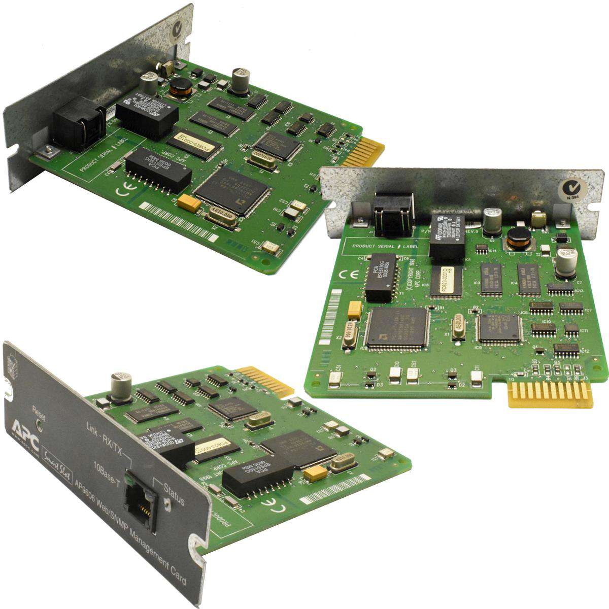 APC-AP9606-USV-Smart-Slot-Web-SNMP-Network-Managme-001.jpg APC AP9606 USV Smart Slot Web / SNMP Network Managment Card / Netzwerkkarte