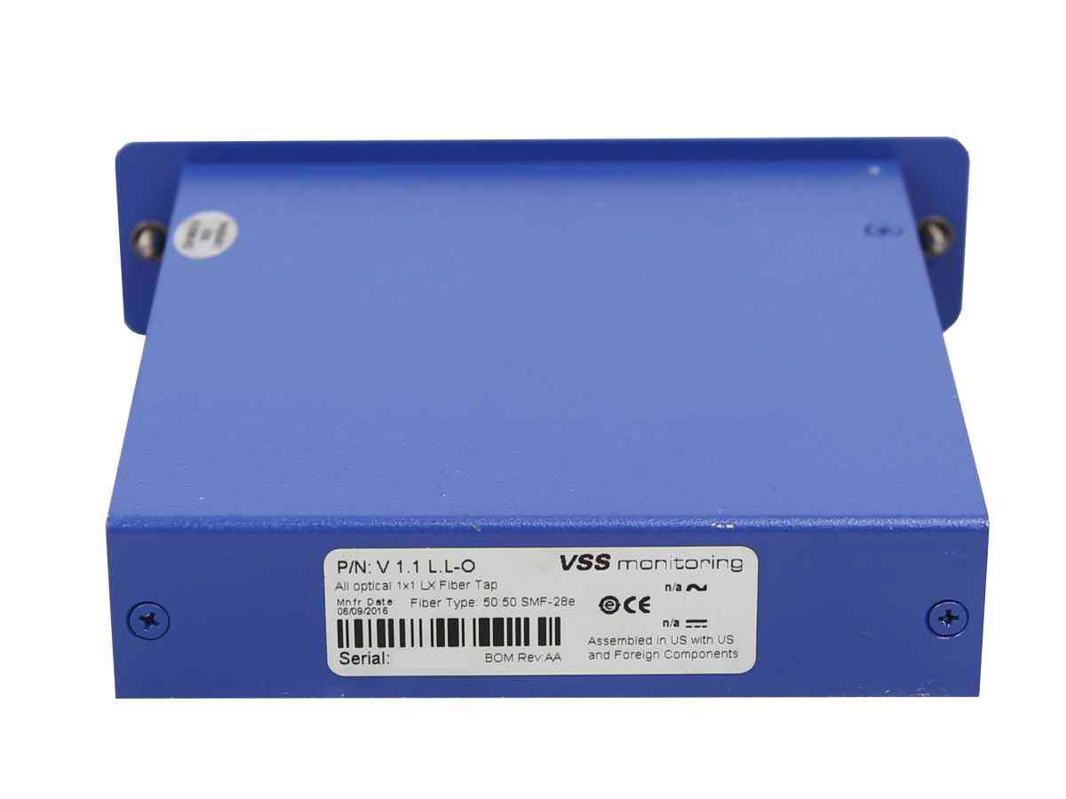 VSS Monitoring All Optical 1x1 LX Fiber Tap V 1.1 L.L-O