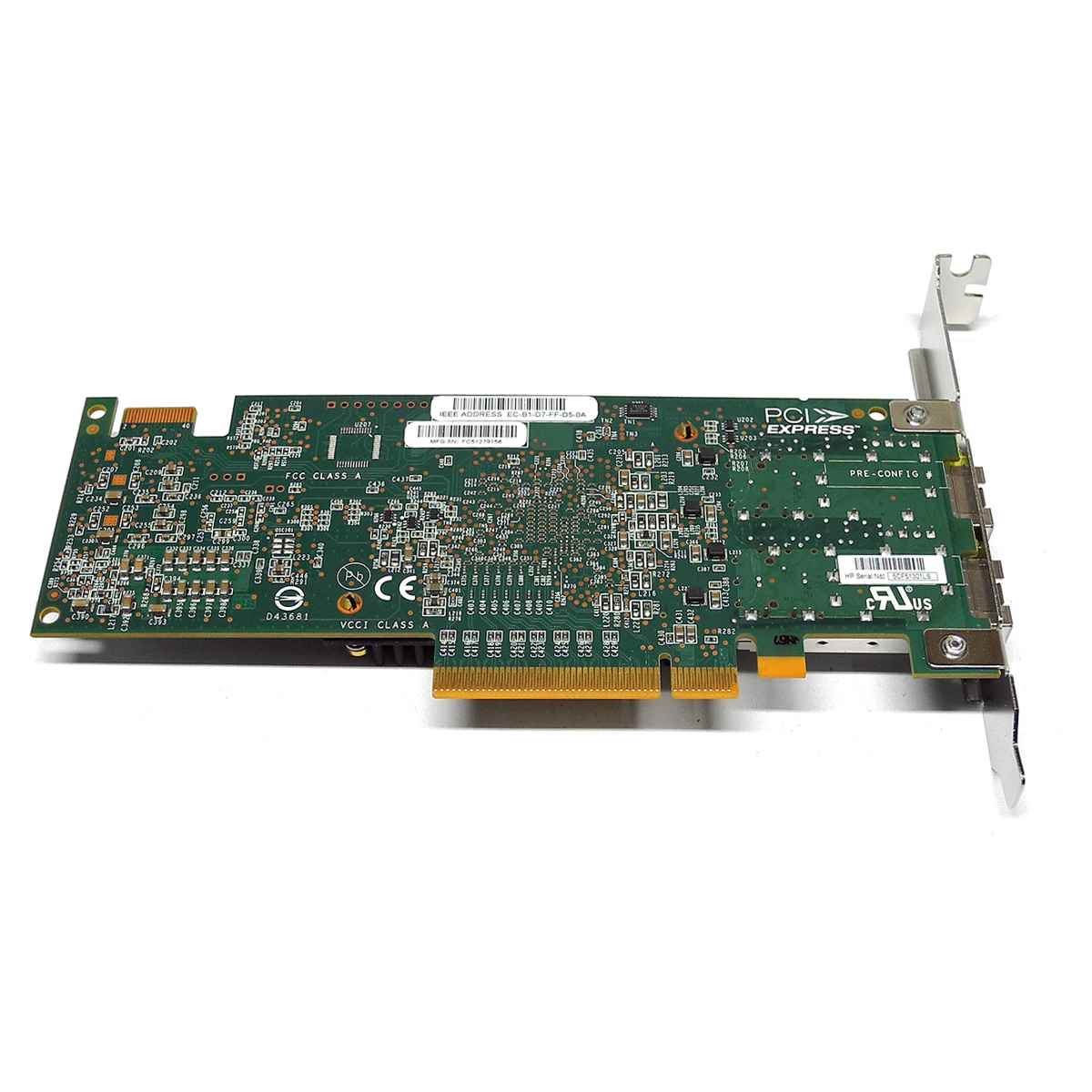 HP SN1100E Dual-Port 16Gb FC SFP+ PCIe x8 Server Adapter C8R39A 719212-001 FP HP SN1100E Dual-Port 16Gb FC SFP+ PCIe x8 Server Adapter C8R39A 719212-001 FP
