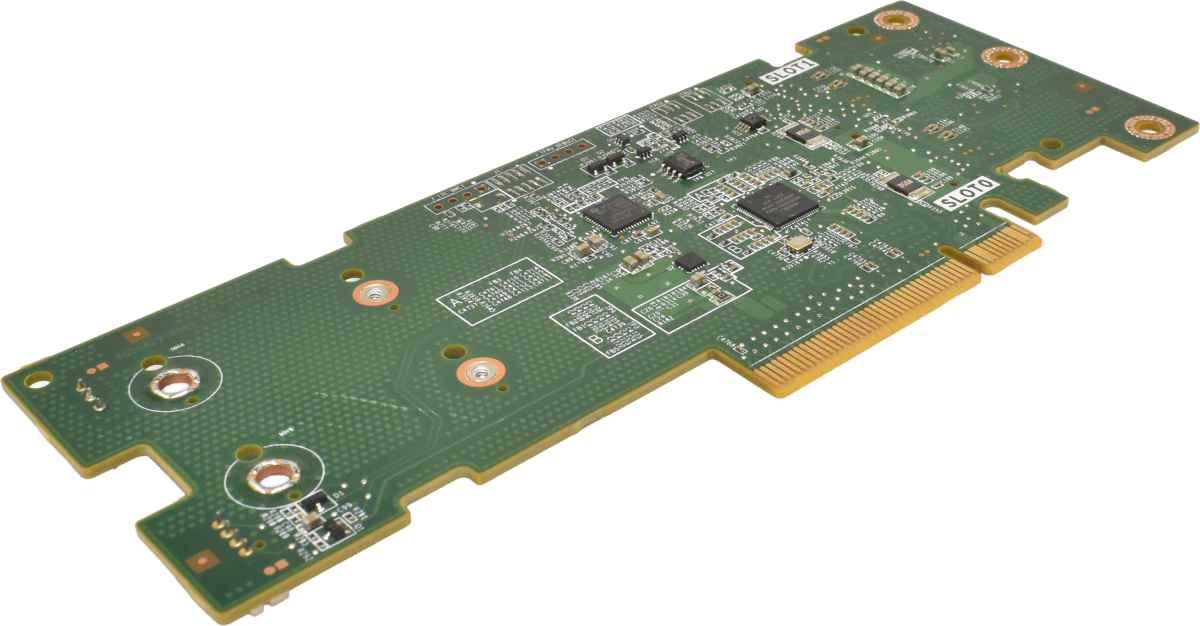 Dell 061F54 BOSS SSD Adapter Card PCI-Express x8 to 2x M.2 2280 SSD Slots ohne Bracket Dell 061F54 BOSS SSD Adapter Card PCI-Express x8 to 2x M.2 2280 SSD Slots ohne Bracket