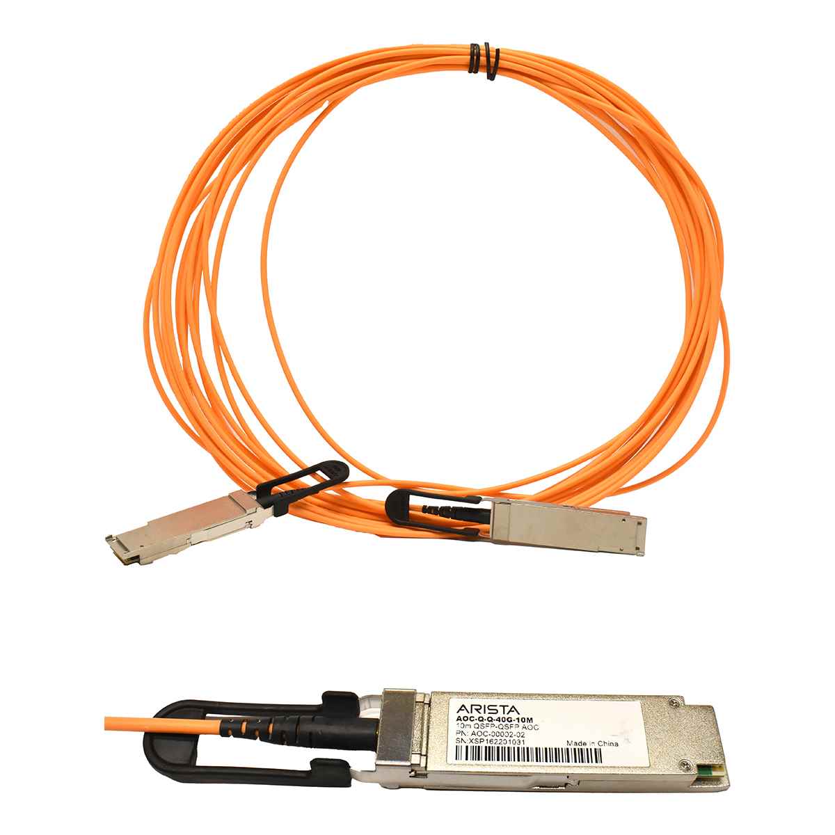 Arista AOC-Q-Q-40G-10m QSFP-QSFP AOC AOC-00002-02 Kabel NEW NEU