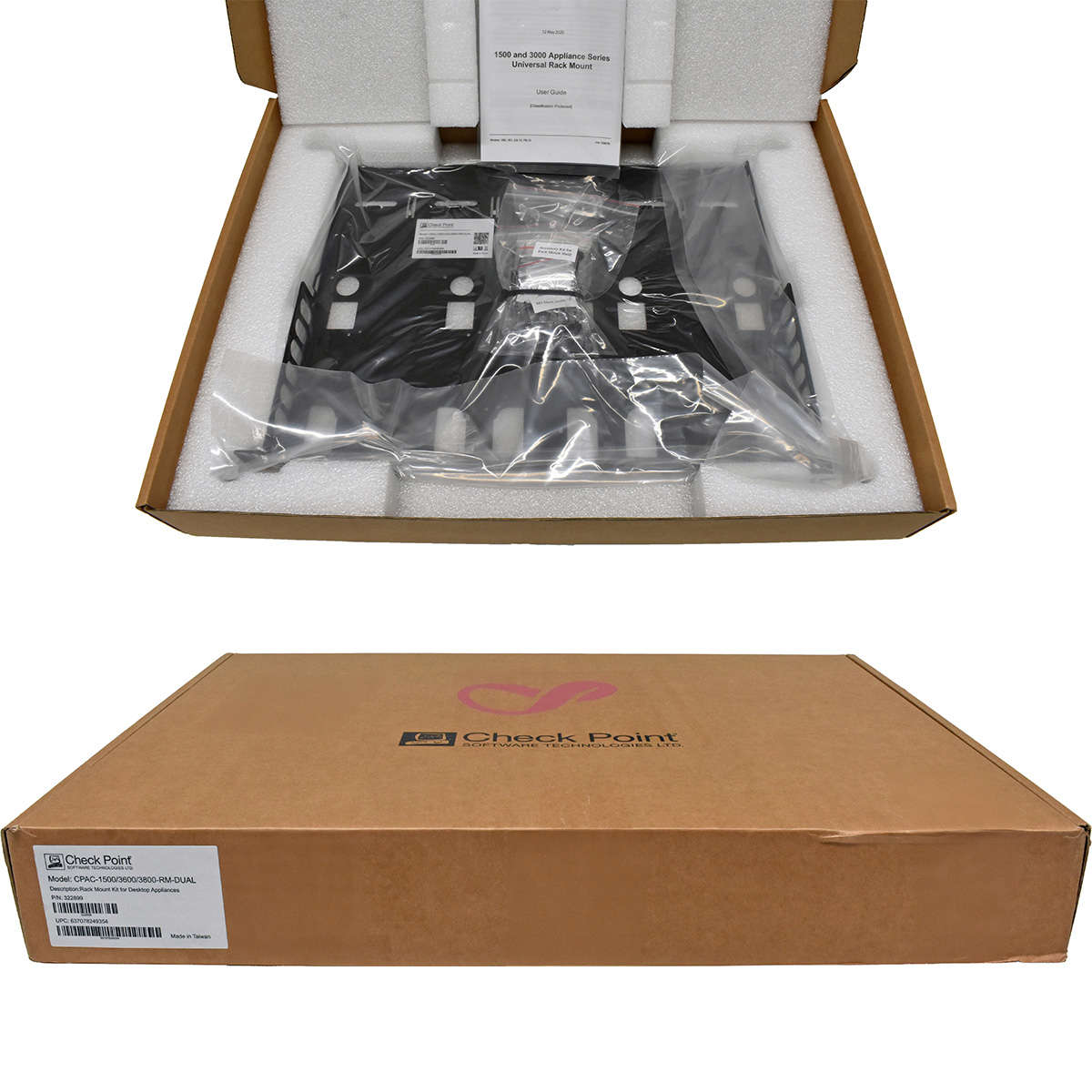 Check-Point-CPAC-1500-3600-3800-RM-DUAL-322899-Rac-005.jpg Check Point CPAC-1500/3600/3800-RM-DUAL 322899 Rack Mount Kit Neuwertig