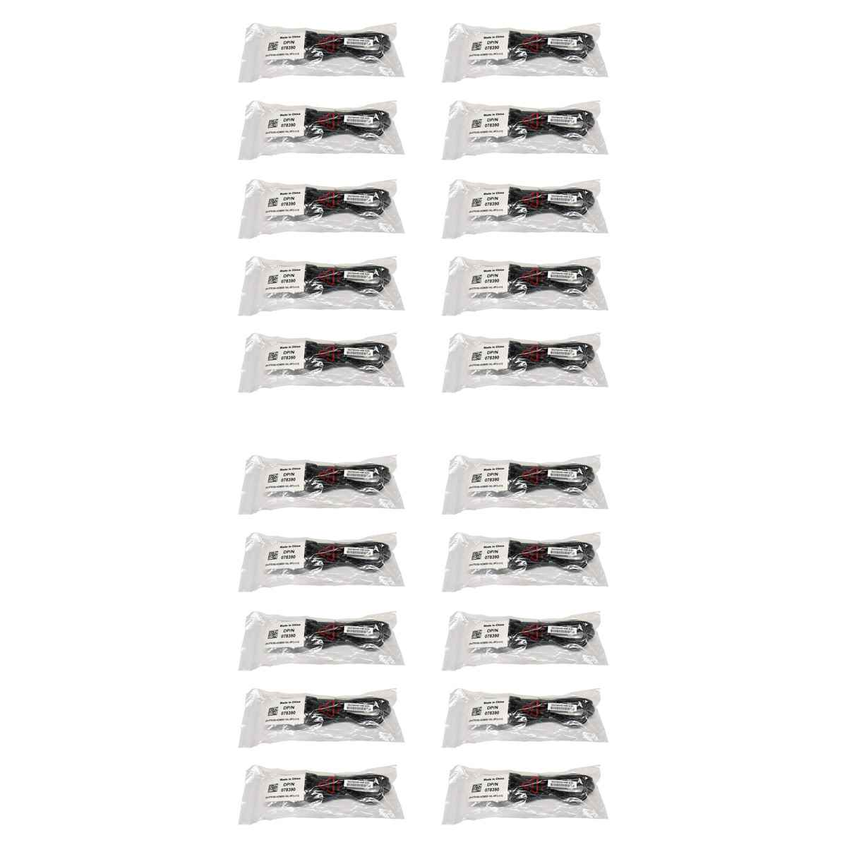 1000xNetzkabel 1,8m Schuko - C13 Dell 078390 16-10A H05VV-F 3G0,75mm schwarz Neu/New