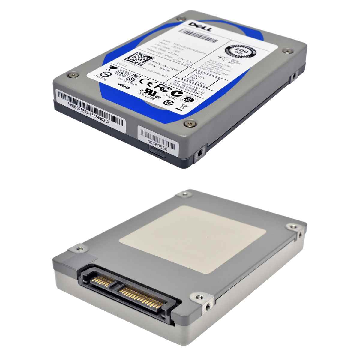 Dell 400GB SAS 6 Gbps 2.5“ Solid State Drive (SSD) LB406S 08NW1H