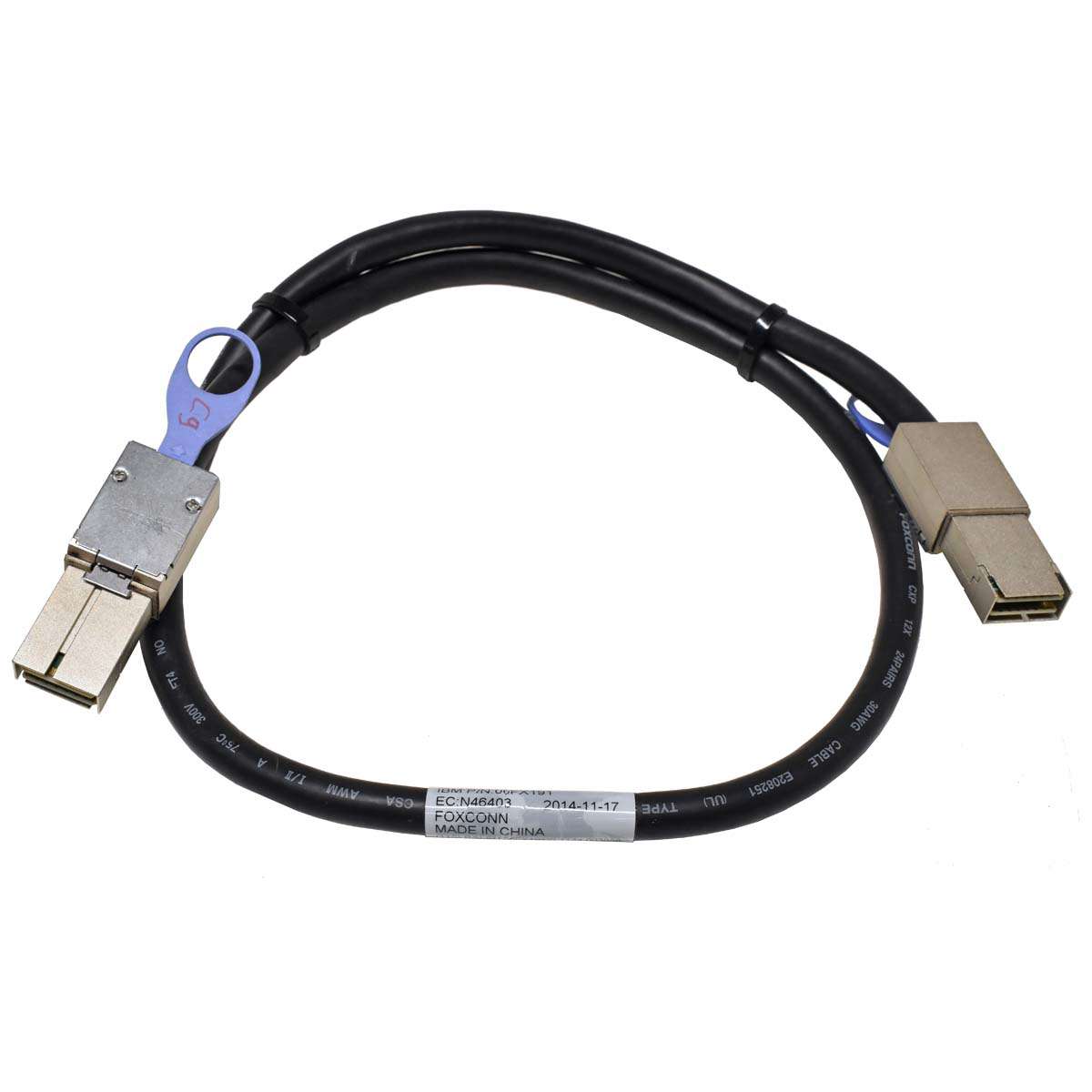 Datenkabel-1m-IBM-00FX191-Power8-Global-Servicepro-002.jpg Datenkabel 1m IBM 00FX191 Power8 Global Serviceprozessorkabel GFSP - GFSP 9080-MHE 9080-MME 9119-MHE 9119-MME
