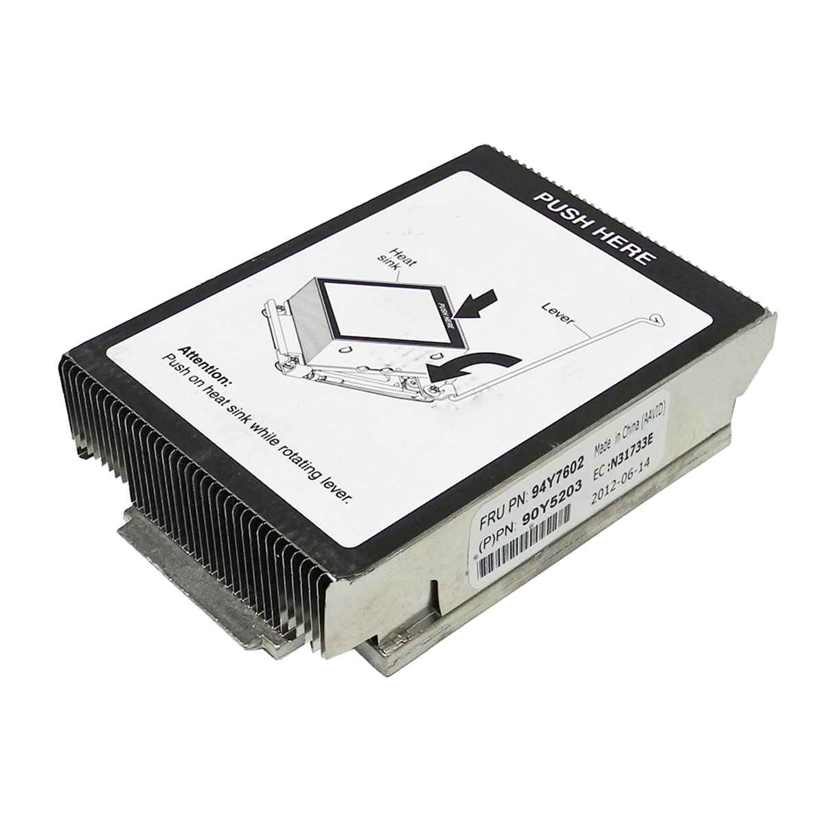 IBM CPU Heatsink / Kühler for System x3550 M4 90Y5203 94Y7602 81Y7335 81Y6696 IBM CPU Heatsink / Kühler for System x3550 M4 90Y5203 94Y7602 81Y7335 81Y6696