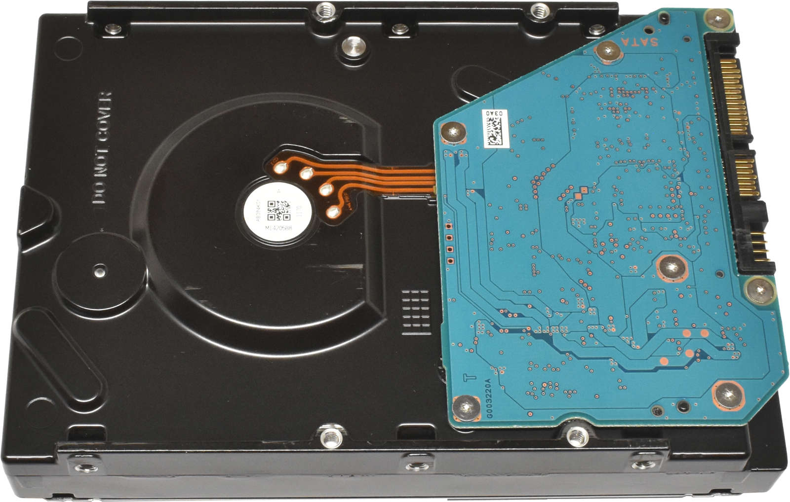 Dell Toshiba 2TB 3.5" 7.2K 6G SATA HDD MG03ACA200 00JWVN