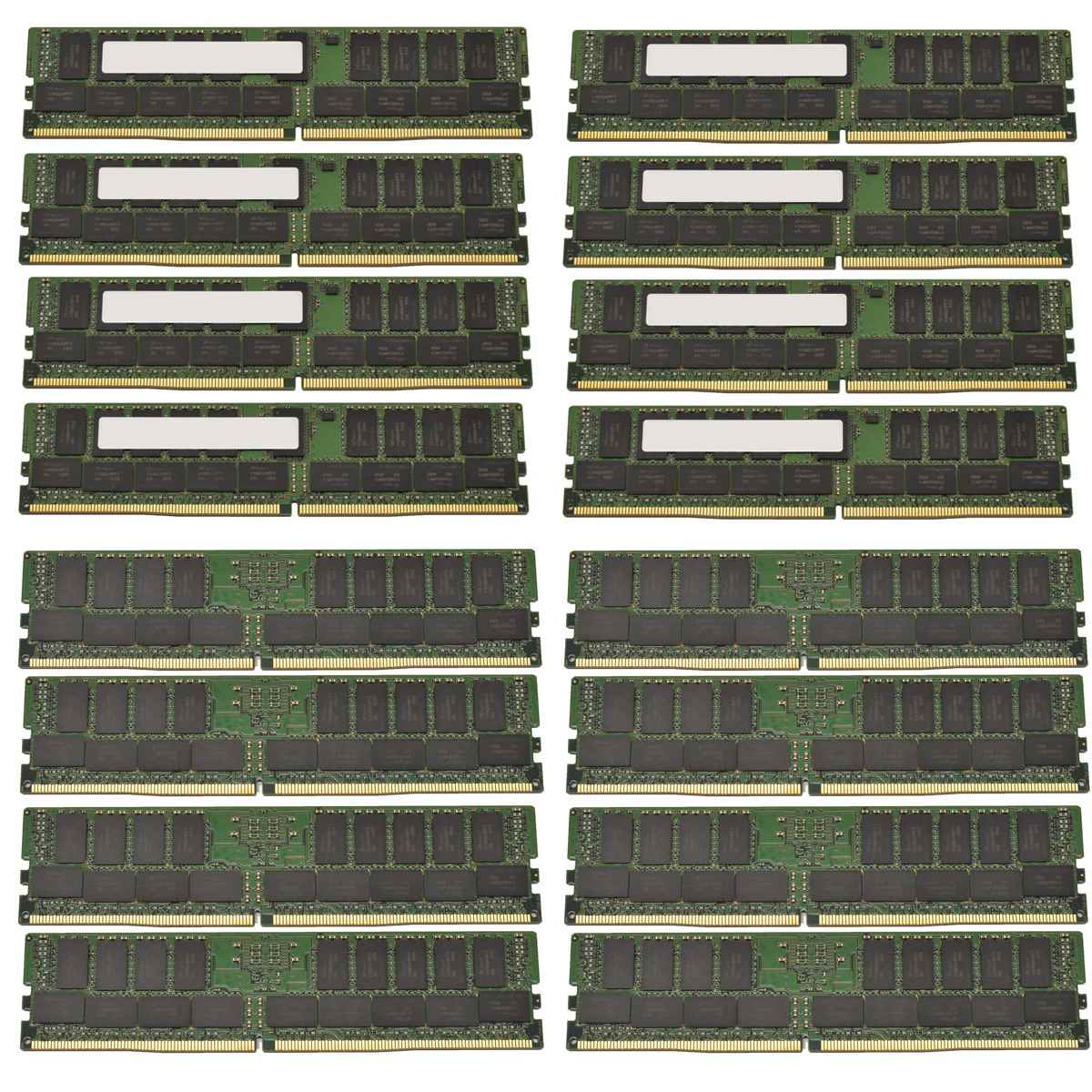 512GB Micron 16x32GB 2Rx4 PC4-2400T Server RAM ECC DDR4 MTA36ASF4G72PZ-2G3D1