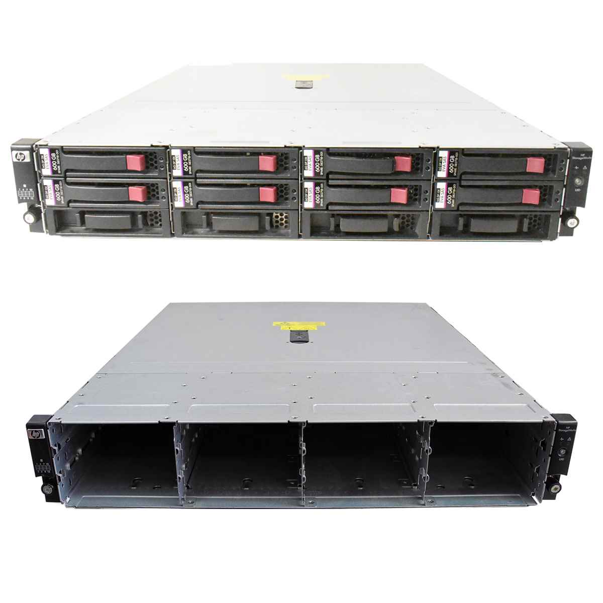 HP StorageWorks D2600 P/N: AJ940-63002 12x HDD Rahmen 3,5 Bay 2x I/O Module AJ940-04402 HP StorageWorks D2600 P/N: AJ940-63002 12x HDD Rahmen 3,5 Bay 2x I/O Module AJ940-04402