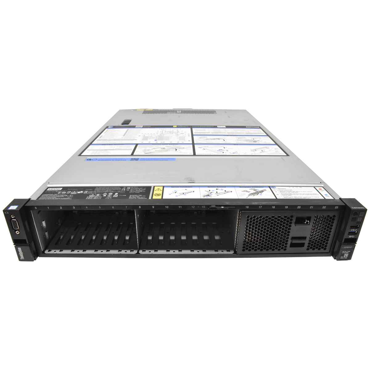Lenovo ThinkServer SR650 2x Platinum 8176 28C 2.1GHz 576GB PC4 3x 930-8i 16x SFF