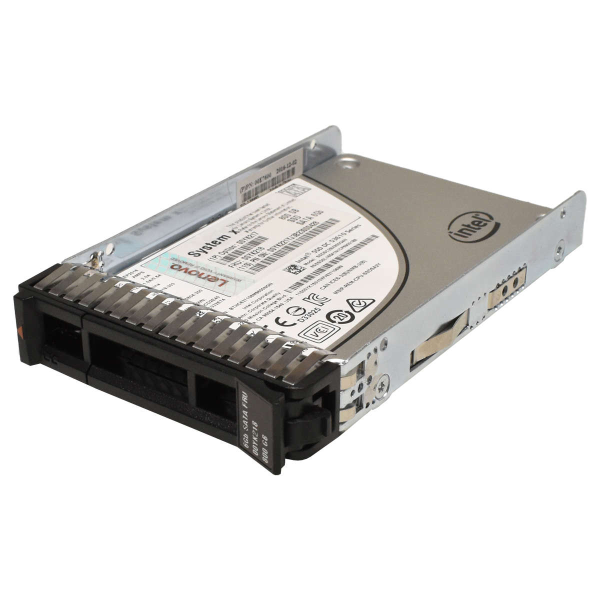 Lenovo-800-GB-SSD-Festplatte-2-5-Zoll-SATA-HotSwap-001.jpg Lenovo 800 GB SSD Festplatte 2.5 Zoll SATA HotSwap 0YK218 mit Rahmen