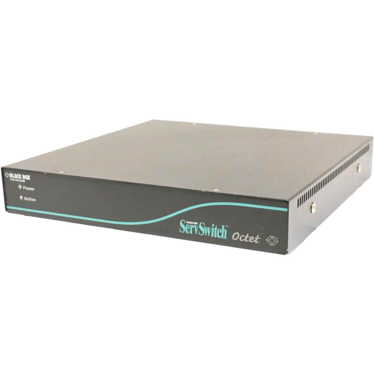 Black Box Serv Switch Octet KV1713E 520-437-001 Black Box Serv Switch Octet KV1713E 520-437-001