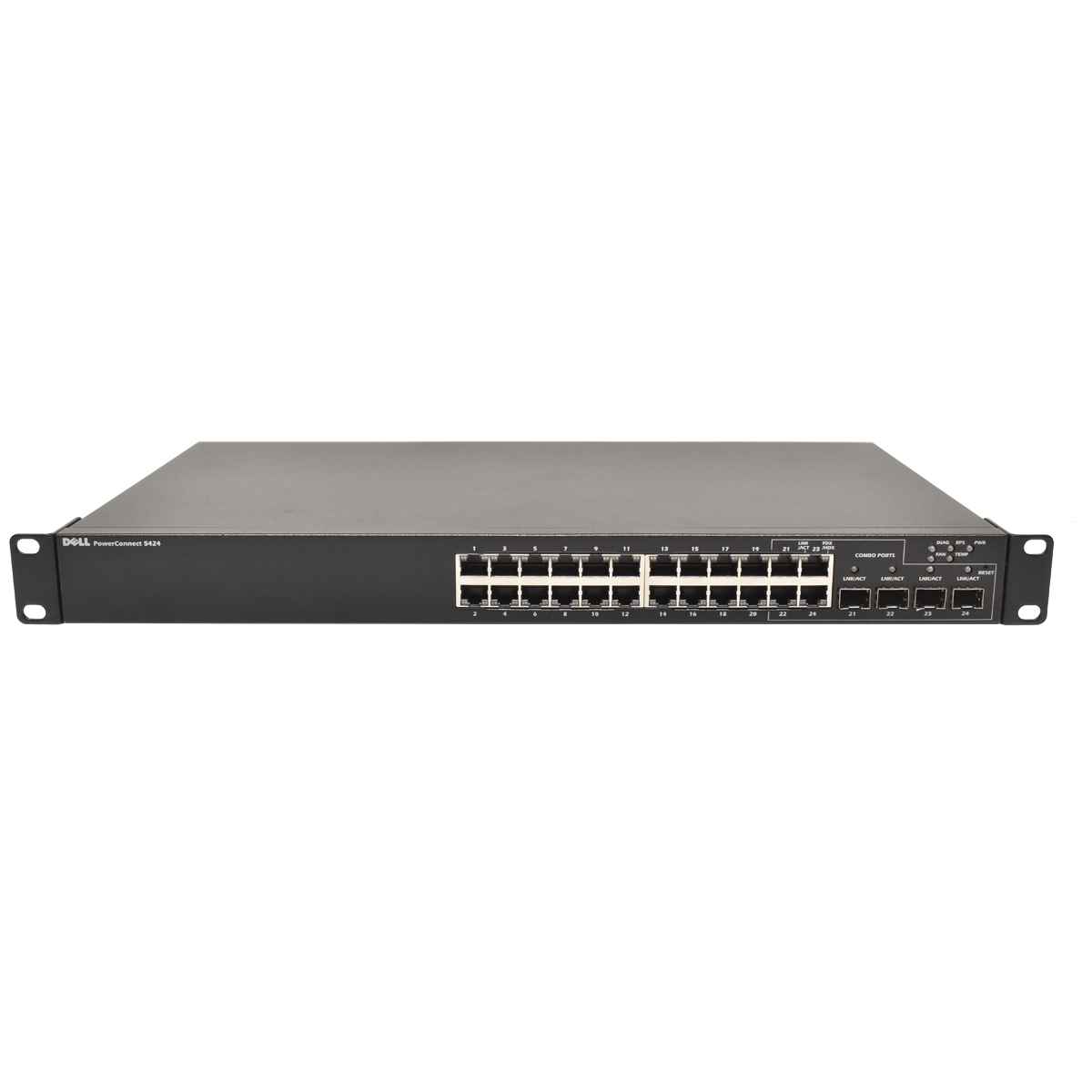 Dell PowerConnect 5424 CN-0UR001-28298 24 x10/100/1000 Base-T 4 x SFP Ports Dell PowerConnect 5424 CN-0UR001-28298 24 x10/100/1000 Base-T 4 x SFP Ports