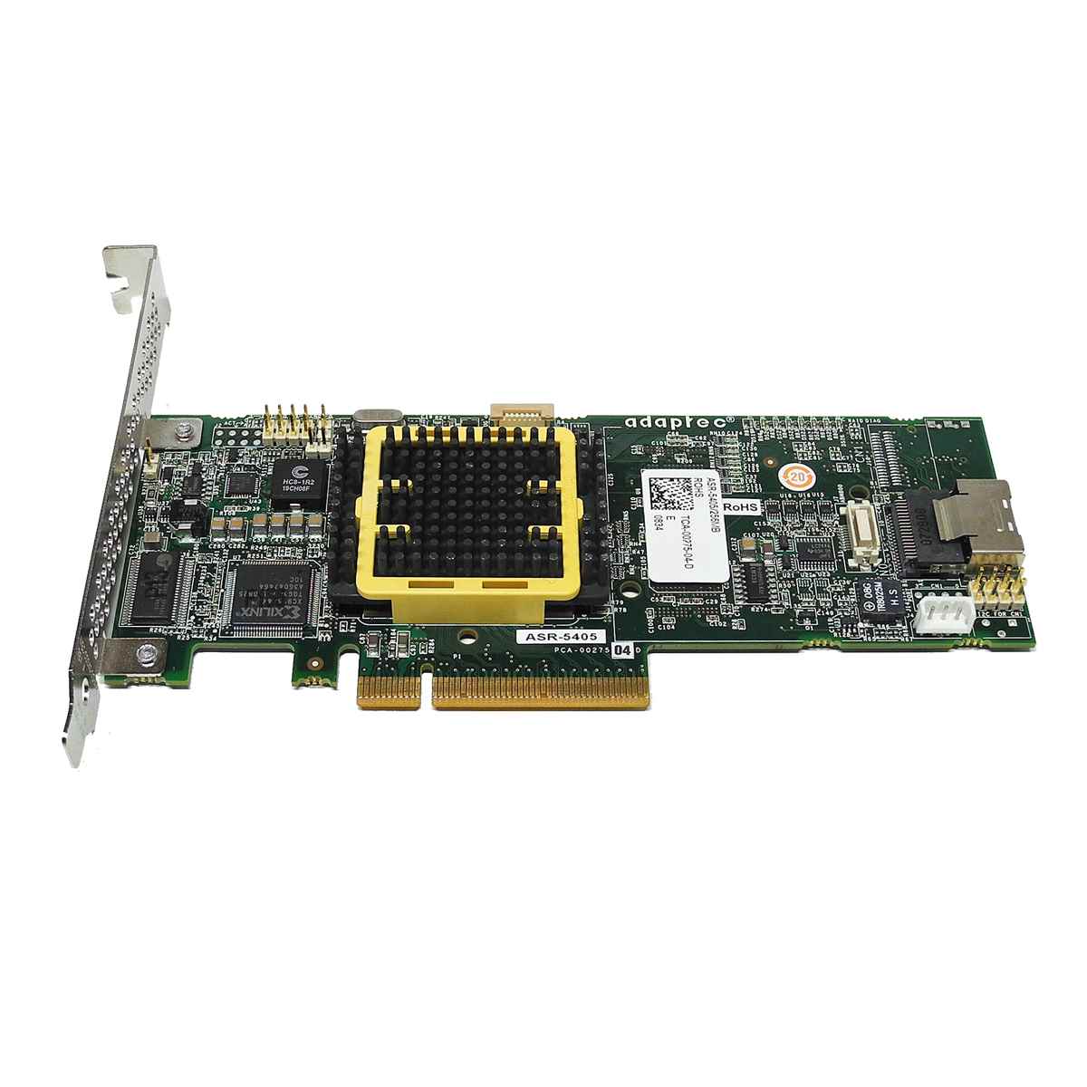 Adaptec ASR-5405/256MB 3Gb/s PCIe x8 SAS/SATA RAID Controller TCA-00275-04-D FP Adaptec ASR-5405/256MB 3Gb/s PCIe x8 SAS/SATA RAID Controller TCA-00275-04-D FP