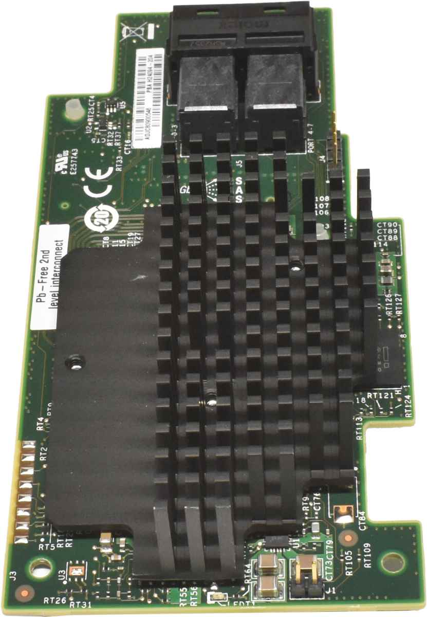 Intel RMS3JC080 8-CH SAS 12G SATA 6G Integrated RAID Controller Module 03-25620-02D