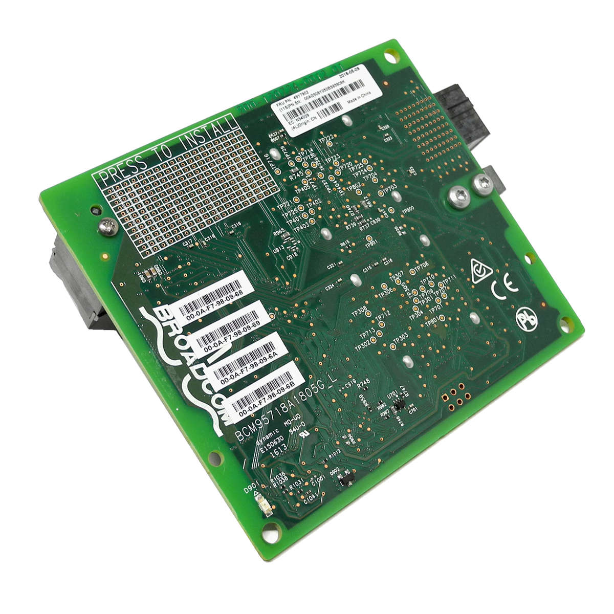 IBM-49Y7902-Gigabit-Ethernet-Mezzanine-Network-Ada-002.jpg IBM 49Y7902 Gigabit Ethernet Mezzanine Network Adapter for Flex System EN2024