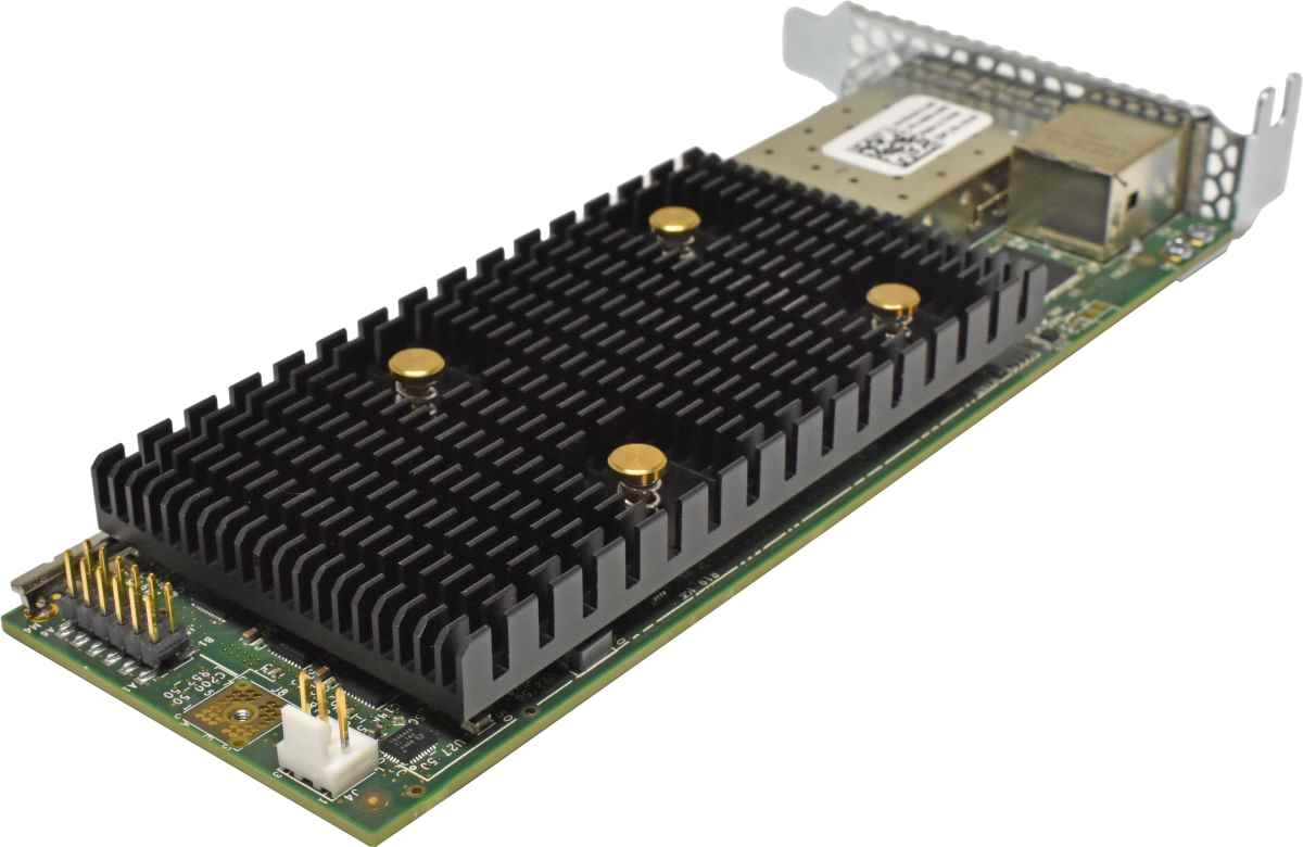 Dell Pensando DSC-25 02215H Dual-Port NIC 10/25G SFP28 1x RJ-45 PCIe 3.0 x8 LP Dell Pensando DSC-25 02215H Dual-Port NIC 10/25G SFP28 1x RJ-45 PCIe 3.0 x8 LP