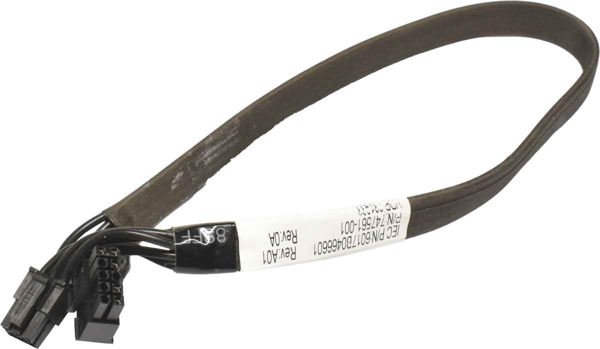 HP Backplane Power Kabel 1x 10-pin / 1x 6-pin 40cm für DL360, DL380 G9 747561-001 784622-001 HP Backplane Power Kabel 1x 10-pin / 1x 6-pin 40cm für DL360, DL380 G9 747561-001 784622-001