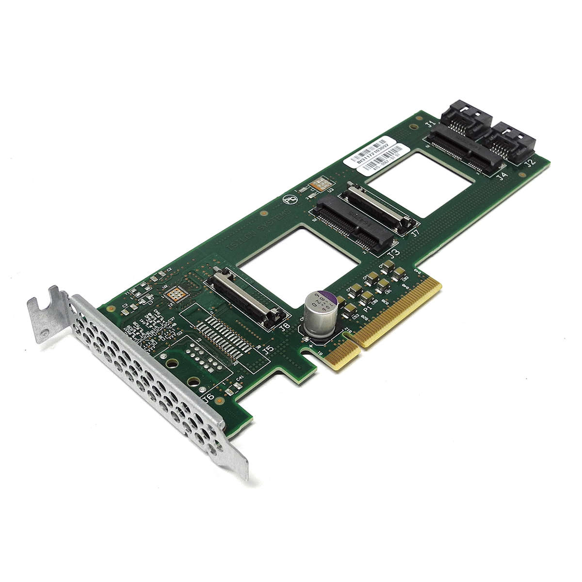 EMC-Isilon-Systems-Dual-Port-SATA-PCIe-x8-Boot-Dri-001.jpg EMC Isilon Systems Dual-Port SATA PCIe x8 Boot Drive Carrier 415-0067-01 LP