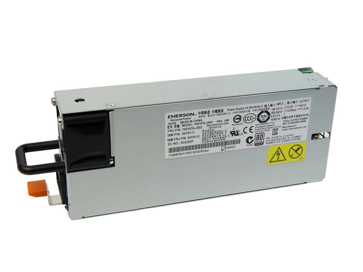 IBM Power Supply Netzteil System X3650 M4 7001606-J002 900W 94Y8072 94Y8073 94Y8118