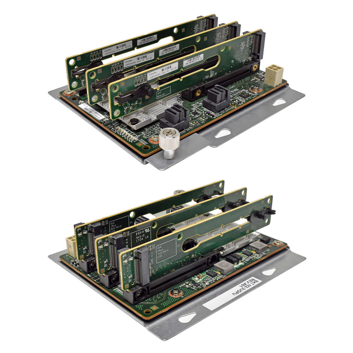 ZT Systems BKT-M2-3UGPU T2918601 3-Port NVMe BOSS Card +M.2 Expansion Cards for Server Storage Z17C31601B