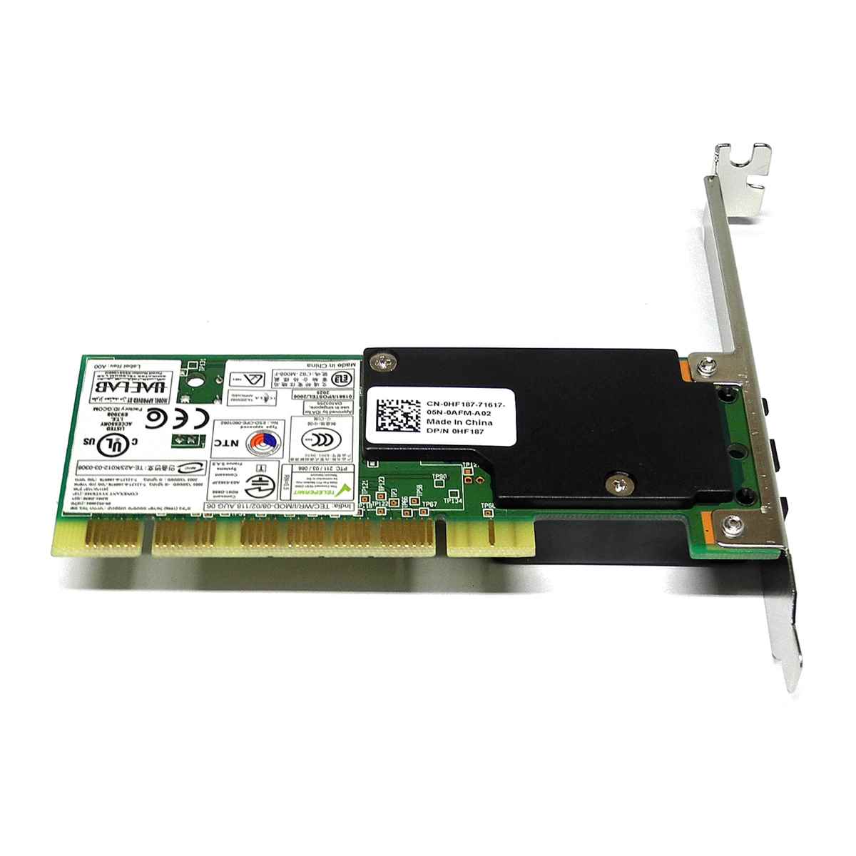 DELL 0HF187 Conexant RD01-D850 Dual-Port RJ-11 PCI Fax Modem Card DELL 0HF187 Conexant RD01-D850 Dual-Port RJ-11 PCI Fax Modem Card
