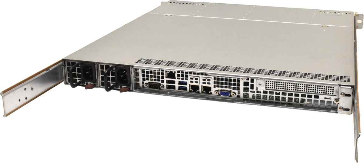 Supermicro CSE-813M 1U Server X11SSH-F Intel E3-1230 V6 3,5GHz 32GB RAM PC4 4x LFF 3,5