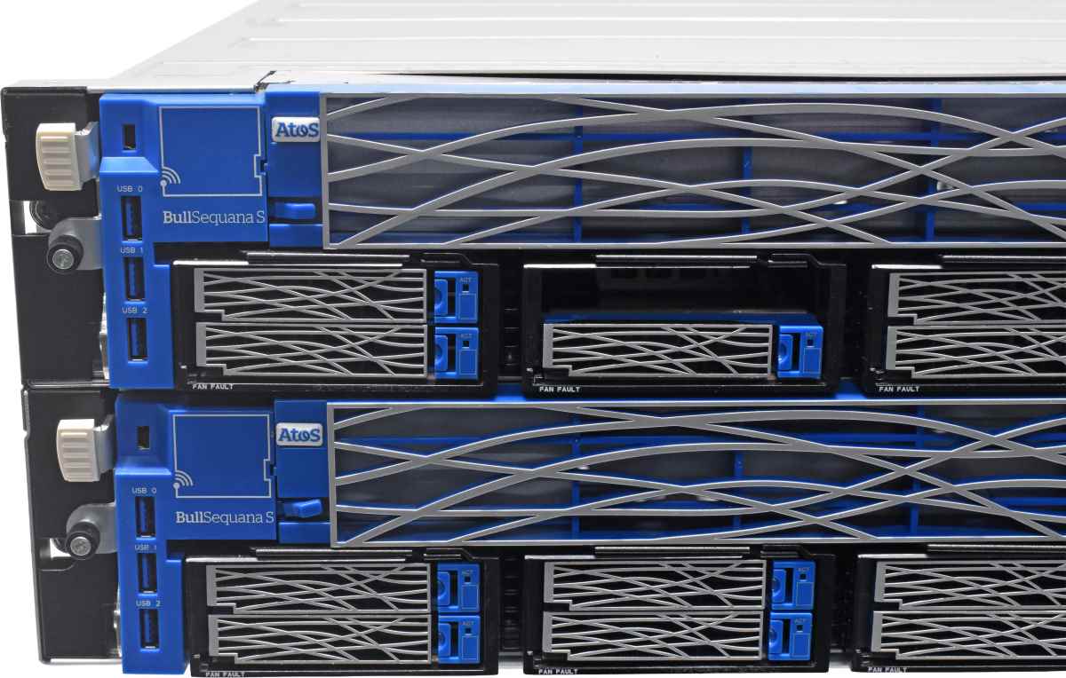 ATOS Bull Sequana S Blade System M3S2G4 2x MGMT Module 2x Blade 1x CX414A 2x Riser 4x PSU