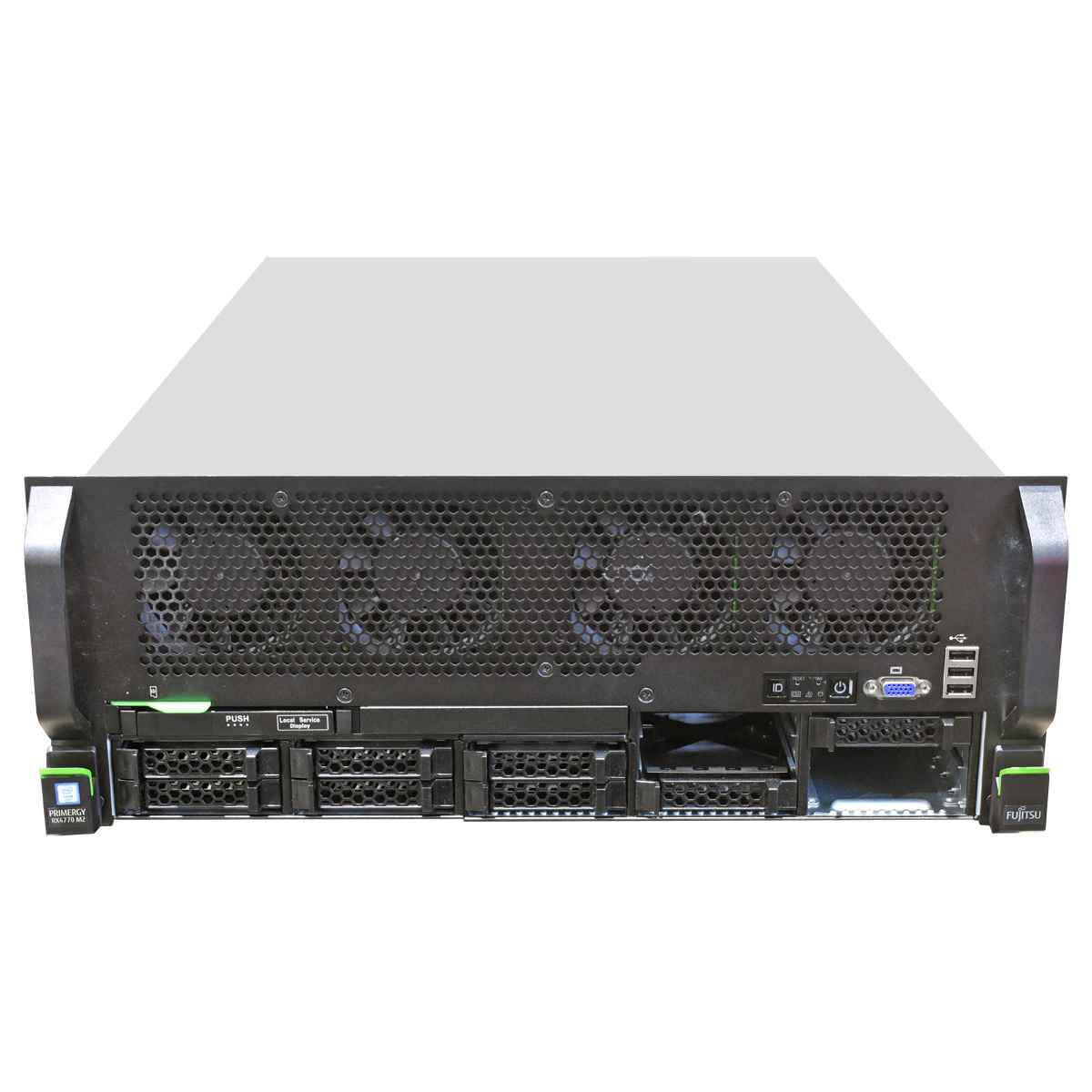 Fujitsu RX4770 M3 Server 4x Intel E7-8890 V4 24C 2,20GHz 0GB RAM 12x SFF 2,5 Fujitsu RX4770 M2 Server 4x E7-8880 V3 18C 2,30GHz 0GB RAM 12x SFF 2,5