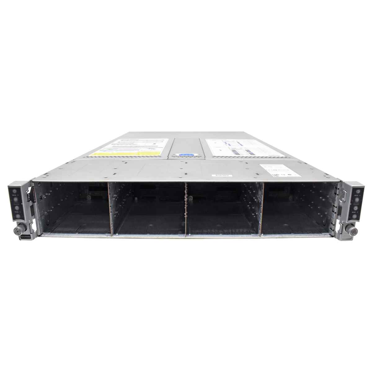Intel 4 Node Server H2000 4x Node S2600KP 8x E5-2630 V3 CPU 128 GB RAM PC4 12x LFF 3,5 Intel 4 Node Server H2000 4x Node S2600KP 8x E5-2630 V3 CPU 0 GB RAM PC4 12x LFF 3,5